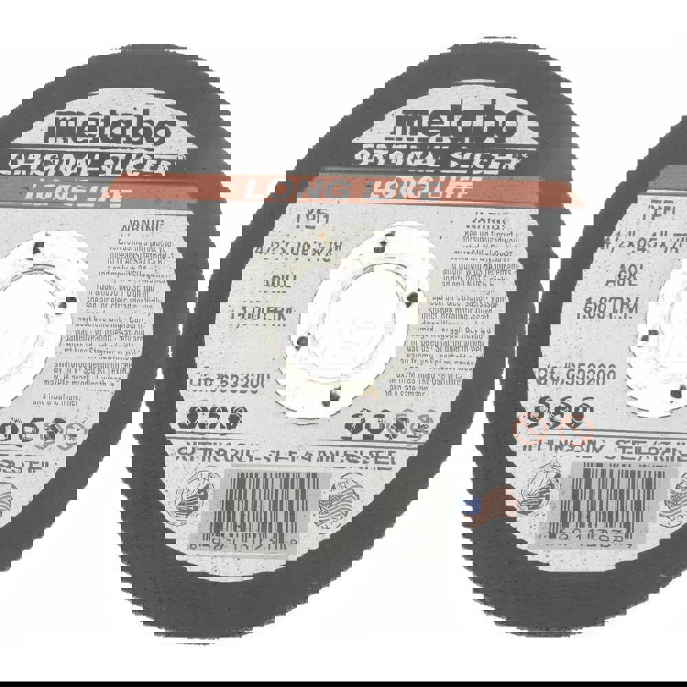 Cutoff Wheels; UNSPSC Code: 23131503